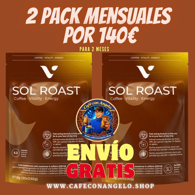 Sol Roast 2 Pack Mensual